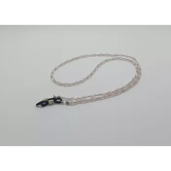 MONTANA EYEWEAR Pevná korálková šňůrka na brýle 423SS - bělorůžová