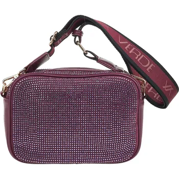 Kabelka Verde Dámská crossbody kabelka 16-7177 Magenta + 2 měsíce na vrácení zboží
