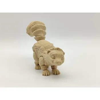 omalovánky Pohyblivé 3D omalovánky Skunk - D-decor