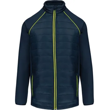 pracovní bunda Kariban Bunda Kariban WK6147 Day-to-Day, hybridní COT206147agk15-navy/fluore 5XL Navy/žlutá fluorescent