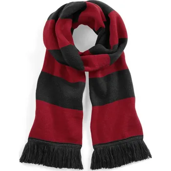 Opasek Beechfield Šála Stadium B 479 COT530479y2899-black/class Černá/červená UNI