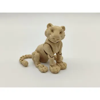 omalovánky Pohyblivé 3D omalovánky Tygr - D-decor