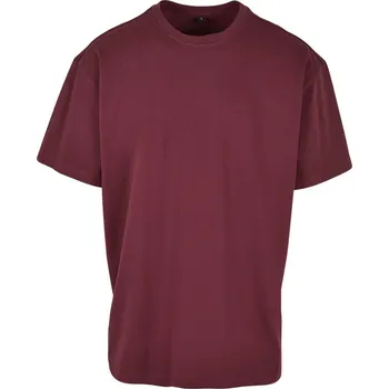 pracovní tričko Build your Brand Tričko BY 102, oversize, krátký rukáv, pánské COT560102ahf04-cherry XL Třešňová