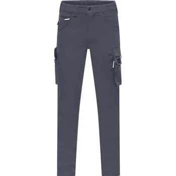 montérky James & Nicholson Kalhoty JN 1858 Slim Line do pasu COT021858025n1-carbon 46 Carbon