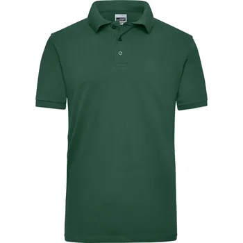 Pánské tričko James & Nicholson Polokošile JN 801, krátký rukáv, pánská COT02080102804-dark green XL Zelená tmavá