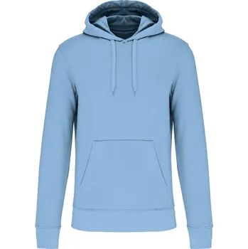 pracovní mikina Kariban Mikina Kariban K4027 s kapucí, ekologická, pánská COT20402741001-sky blue S Modrá nebesky