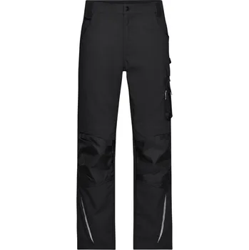 montérky James & Nicholson Kalhoty Strong JN 1861 do pasu, zimní COT02861M808n7-black/black 52 Černá/černá