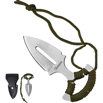 kapesní nůž Albainox Tlačná dýka "SILVER FIST" s pouzdrem