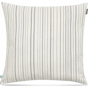 Polštář POVLEČENÍ NA POLŠTÁŘ 50X50 CM ŠEDÉ PRUHY BAVLNA - MUMLA