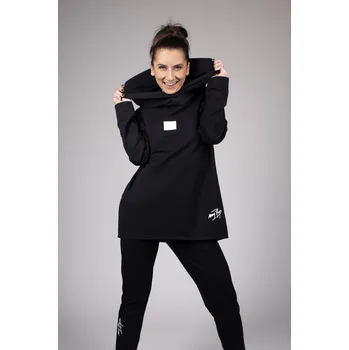 Dámská mikina Dámská ovresize mikina Barva: Vínová, Velikost: XL