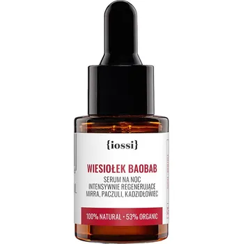 Pleťové sérum Iossi, Večerní pupalka a baobab Intenzivní regenerační noční sérum 10ml