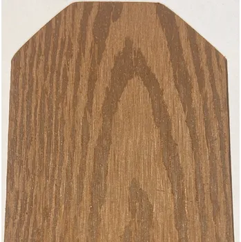 Plotovka Plotovky z WPC 90x13 s tříhrannou hlavou - Teak Délka WPC plotovky: 500 mm