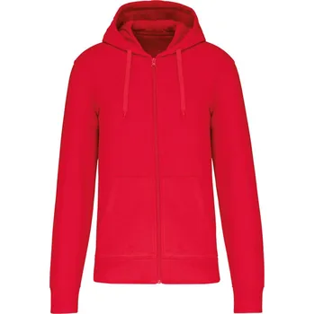 pracovní mikina Kariban Mikina Kariban K4030 s kapucí na zip COT20403000405-red 2XL Červená