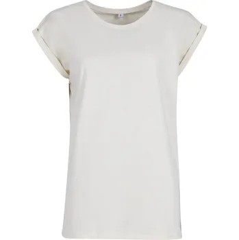 pracovní tričko Build your Brand Tričko BY 021, krátký rukáv, dámské COT560021ady04-white sand XL Písková bílá