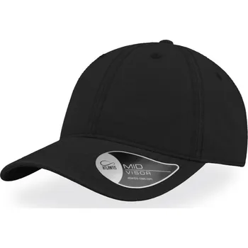 Pracovní přilba Atlantis Headwear Kšiltovka Groovy, 6 panelová COT33605000299-black Černá UNI