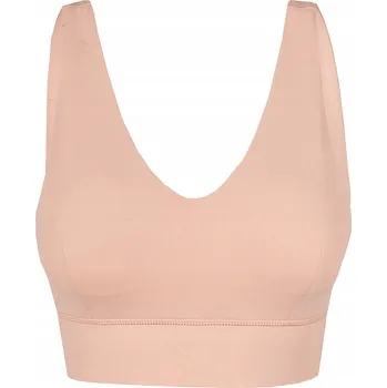 Podprsenka Dámské tílko na jógu 4F růžové H4Z22-STAD017 M