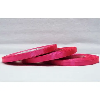 Stuha Saténová stuha tmavě růžová