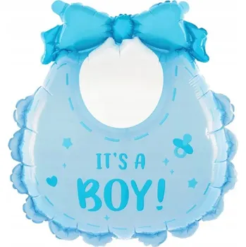 Balónek Fóliový balónek Bryndáček It's a Boy modrý 53x62 cm - baby shower pro chlapečka