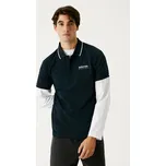 Red Bull Racing X Pepe Jeans Pánské tričko TIPPED LOGO POLO Barva: modrá, Velikost: XL