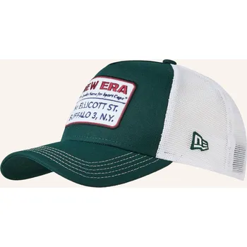Kšiltovka New Era Kšiltovka Ne Vintage Trucker, tmavě zelená / bílá