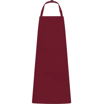 Pracovní zástěra James & Nicholson Zástěra JN 1882 s laclem COT02188205499-wine Vínová UNI