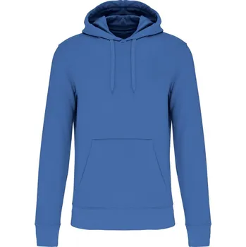 pracovní mikina Kariban Mikina Kariban K4027 s kapucí, ekologická, pánská COT20402734801-light royal S Modrá královská světlá