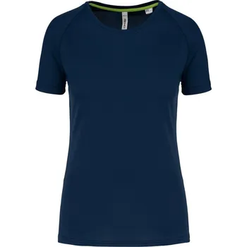 pracovní tričko Kariban Tričko PA4013, sportovní, krátký rukáv, dámské COT204013z1201-sporty navy S Navy