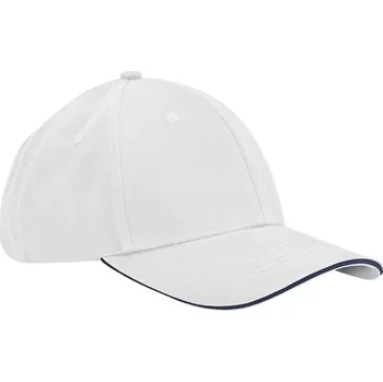 Pracovní přilba Beechfield Kšiltovka B 820C EarthAware®, 6 panelová COT53820C49999-white/frenc UNI Bílá/navy
