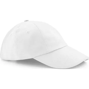 Pracovní přilba Beechfield Kšiltovka B 58, 6 panelová, nízkoprofilová COT53005800199-white Bílá UNI