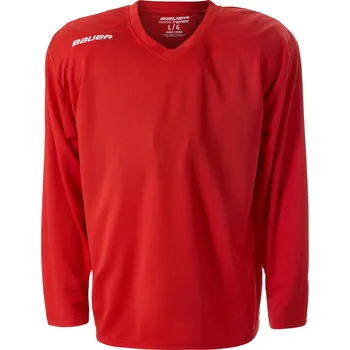 Dres BAUER FLEX PRACTICE Hockey Jersey Red Velikost: Junior XS/S