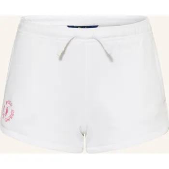 Polo Ralph Lauren Dívčí Šortky Z Mikinové Látky Easy, bílá, 158