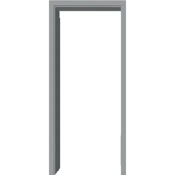 Zárubeň Tunelová zárubeň DRE 70 cm šedá matná pro tloušťku stěny 24,7-26,7 cm T10SM70