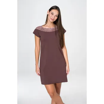 Dámská noční košile TIMO Timo | Dámská noční košilka s krajkou - 2XL / 28