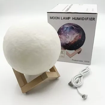 Zvlhčovač vzduchu VÝPRODEJ - USB Aromadifuzér - zvlhčovač - měsíční lampa (Měsíční lampa - zvlhčovač )