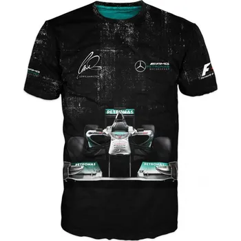 Pánské tričko tricko formule 1 lewis hamilton velikost: 098 - šířka 28 cm, délka 39 cm