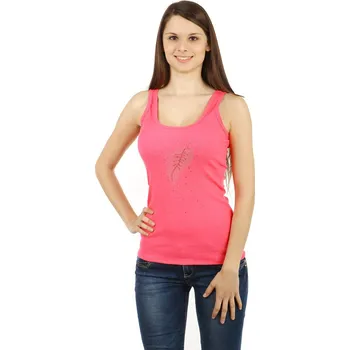 Glara Dámské tílko s kamínkovou aplikací 44318