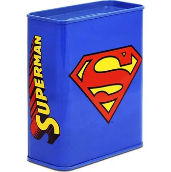 Pokladnička Pokladnička Superman: Logo (9 x 12 x 5 cm) kovová