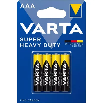 Článková baterie Baterie Varta Superlife LR3 4ks AAA 1,5V