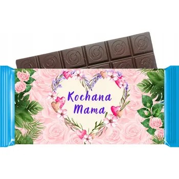 Čokoláda Sladká mléčná čokoláda v balení pro maminku, Dárek ke Dni matek