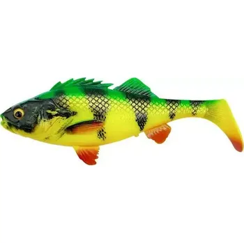 Umělá nástraha Savage Gear Gumová Nástraha 4D Perch Shad Bulk FireTiger 20cm 94g VÝPRODEJ