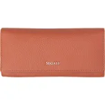 SEGALI Dámská kožená peněženka 7409 cuoio + 2 měsíce na vrácení zboží