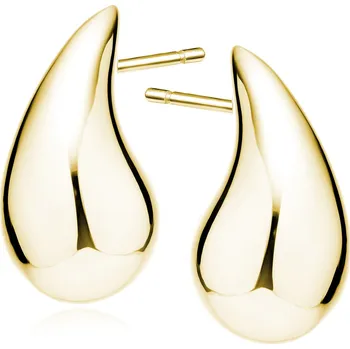 Náušnice Pozlacené náušnice TEARDROP Ag 925/1000