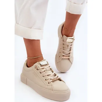 Dámské tenisky Dámské Tenisky Big Star NN274209 Barva: Béžová, Velikost: 41