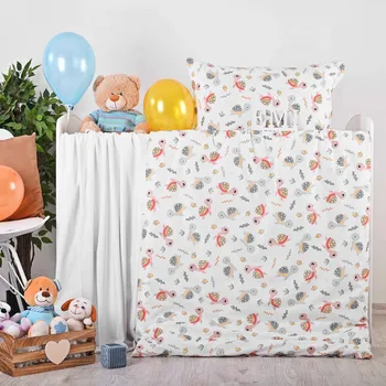 Povlečení Povlečení dětské bavlněné Želvy EMI: Dětský set 130x90 + 65x45