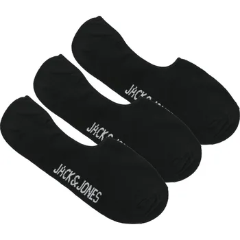 Oblečení a móda Jack&Jones 3 PACK - pánské ponožky JACDOUGLAS 12260080 Black + 2 měsíce na vrácení zboží