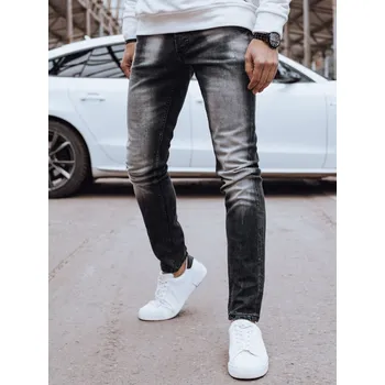 Pánské džíny Pánské kalhoty DSTREET ČERNÁ 33