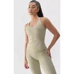 Dámské tílko 4F 4FWSS25TFSLF428 LIGHT GREEN XS