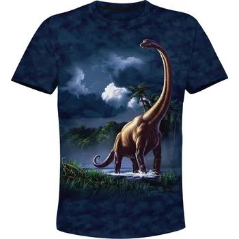 Pánské tričko tricko brontosaurus velikost: 158 - šířka 43 cm, délka 56 cm
