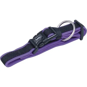 Obojek pro psa Nobby Mesh Preno obojek 30–45 × 2–2,5 cm fialový