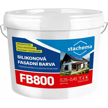 Fasádní barva Barva fasádní silikonová Stachema FB800 3,4 kg